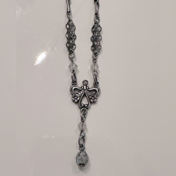 Vintage Bellagio Crystals Etc USA Necklace - Picture 3 of 4